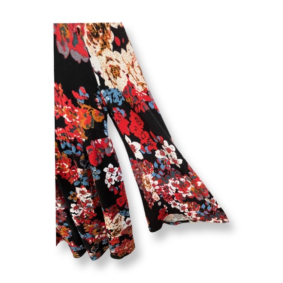 Camille Fall Palette Floral Long Sleeve Blouse - Picture 3 of 3